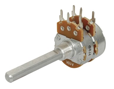 UNSPECIFIED MANUFACTURER 24MM FULL SIZE POTENTIOMETER - IMPERIAL SHAFT & BUSHINGS