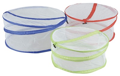 UNSPECIFIED MANUFACTURER SET OF 3 FINE MESH FOOD COVERS FOR OUTDOOR DINING PROTECTION