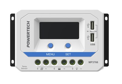 UNSPECIFIED MANUFACTURER 30A PWM SOLAR CHARGE CONTROLLER WITH LCD DISPLAY