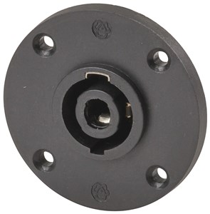 GENERIC/COMPONENT SUPPLIER 4 PIN NEXUS STYLE PANEL MOUNT SPEAKER SOCKET ROUND