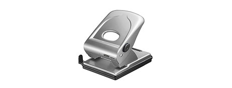 UNSPECIFIED MANUFACTURER HEAVY DUTY 2-HOLE METAL PUNCH - 40 SHEET CAPACITY