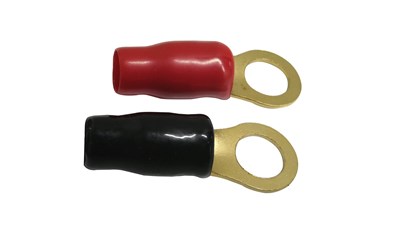 GENERIC/UNSPECIFIED MANUFACTURER HEAVY DUTY BATTERY TERMINAL CONNECTORS (BLACK/RED) FOR 4GA CABLE