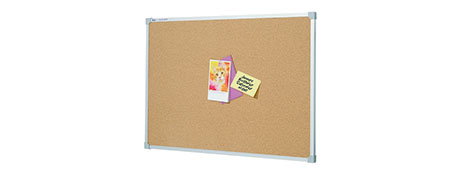 QUARTET DURABLE CORKBOARD 900X600MM WITH ALUMINIUM FRAME