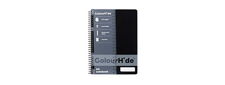 GENERIC STATIONERY A5 SPIRAL NOTEBOOK WITH PERFORATED PAGES & RULER