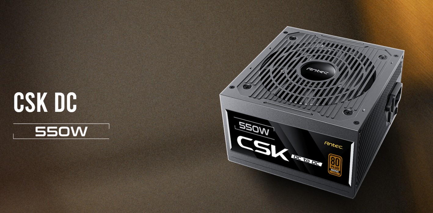 ANTEC CSK550 DC AU POWER SUPPLY UNIT FOR RELIABLE PERFORMANCE