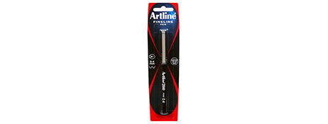ARTLINE 200 BLACK FIBRE TIP PEN - 0.4MM FINE LINE WRITING