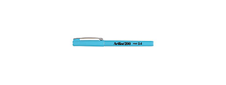 ARTLINE 200 LIGHT BLUE FIBRE PEN - INSTANT DRY WRITING