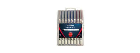 ARTLINE 210 ASSORTED COLOUR PENS - BOLD 0.6MM LINE WIDTH