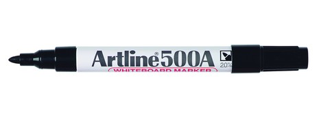 ARTLINE 500A DRY ERASE MARKER BLACK 0.4MM BULLET NIB