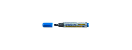 ARTLINE 577 BLUE MARKER - 3MM BULLET NIB, DRY SAFE INK