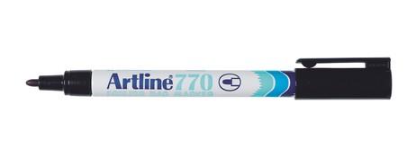 ARTLINE 770 PERMANENT MARKER BLACK - GREASY SURFACE SPECIALIST