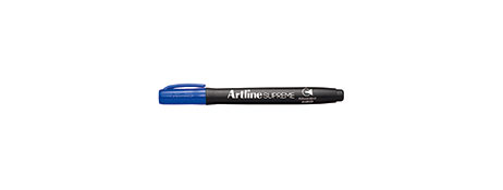 ARTLINE SUPREME BLUE PERMANENT MARKER - 1.0MM BULLET NIB