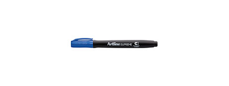ARTLINE SUPREME BLUE PERMANENT MARKER - CHISEL TIP