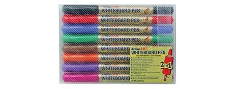 ARTLINE HIGH PERFORMANCE DUAL NIB WHITEBOARD MARKERS - ASSORTED