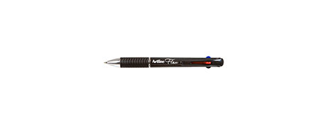 ARTLINE FLOW 4-COLOUR BALLPOINT PEN - SMOOTH 1.0MM WRITING