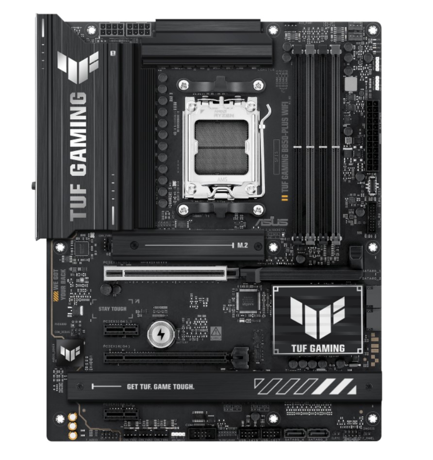 ASUS TUF GAMING B850-PLUS WIFI MOTHERBOARD FOR NEXT-GEN BUILDS