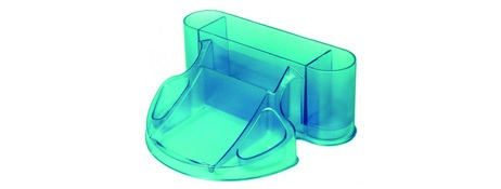 UNSPECIFIED MANUFACTURER BLUEBERRY 7-COMPARTMENT DESK ORGANIZER FOR OFFICE SUPPLIES