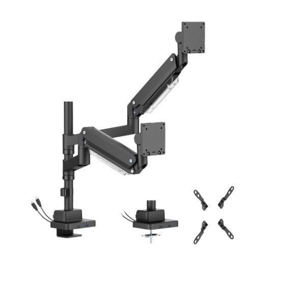 BRATECK HEIGHT ADJUSTABLE DESK CONVERTER FOR HOME OFFICE