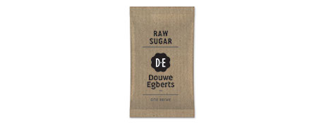 DOUWE EGBERTS BULK RAW SUGAR SACHETS - 2000 PACK