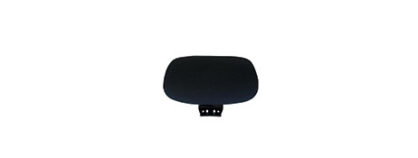 BURO ELAN CHAIR ADJUSTABLE HEADREST - BLACK