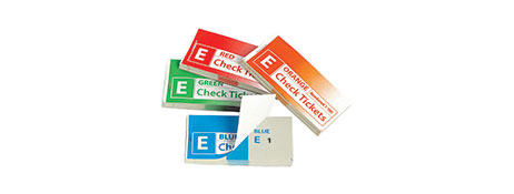 GENERIC/UNSPECIFIED MANUFACTURER RAFFLE & CLOAKROOM TICKET BOOKS - ESSENTIAL EVENT SUPPLIES