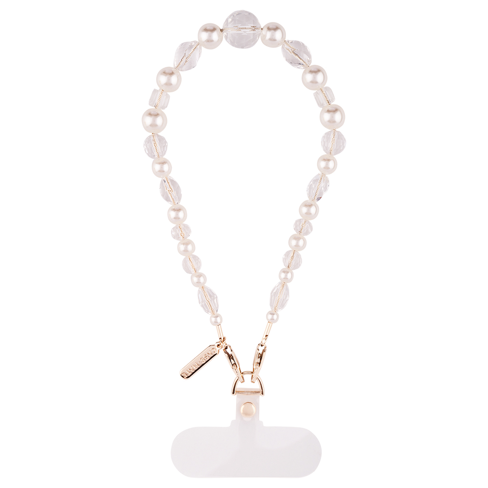 CASE-MATE CRYSTAL PEARL BEADED PHONE WRISTLET FOR UNIVERSAL PHONES