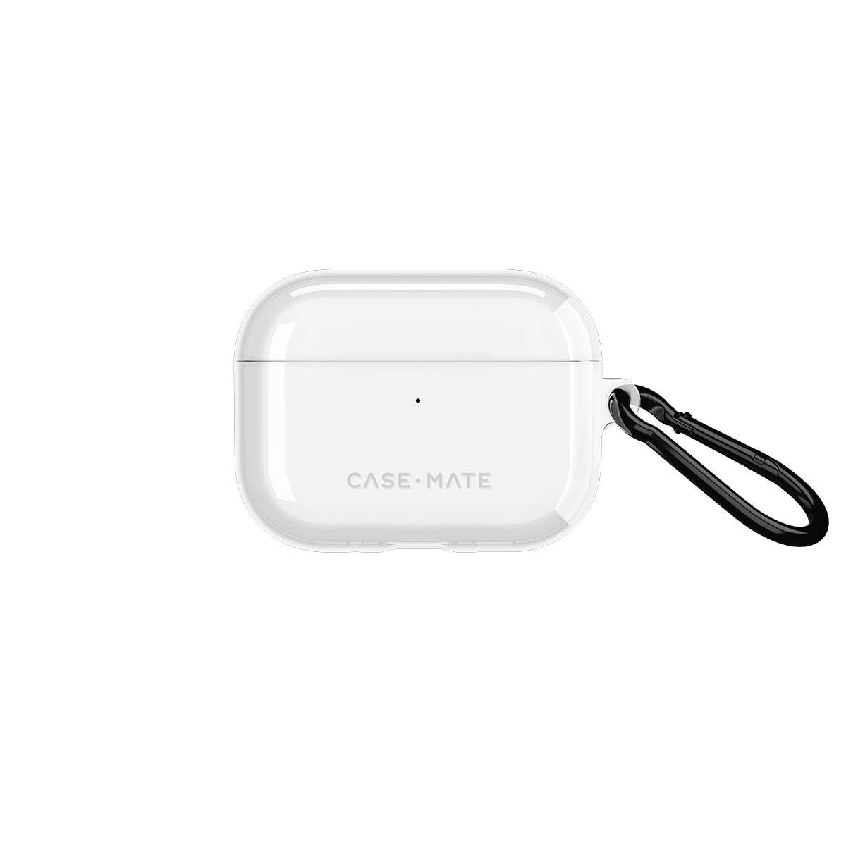 CASE-MATE TOUGH CASE FOR AIRPODS PRO 3 - CLEAR WITH CARABINER