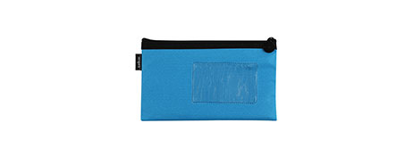 CELCO BRIGHT COLOURED PENCIL CASE - MARINE BLUE | DURABLE ZIP