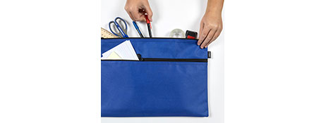 CELCO BRIGHT COLOURED PENCIL CASE - SCHOOL BLUE | DURABLE STORAGE