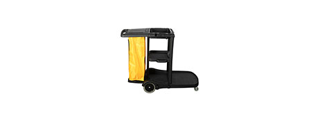 CLEANLINK HEAVY DUTY JANITORS TROLLEY FOR EFFORTLESS COMMERCIAL CLEANING