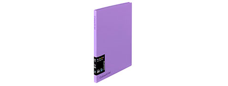 COLOURHIDE A4 20 PAGE DISPLAY BOOK - VIBRANT PURPLE