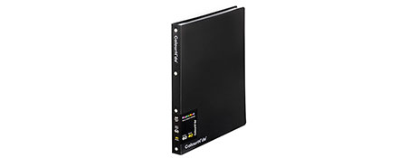 COLOURHIDE A4 BLACK 40 PAGE DISPLAY BOOK FOR ORGANISATION