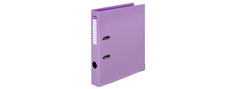 COLOURHIDE A4 PURPLE LEVER ARCH FILE FOR EASY FILING