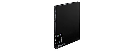 COLOURHIDE BLACK DISPLAY BOOK - PREMIUM REFILLABLE PRESENTATION