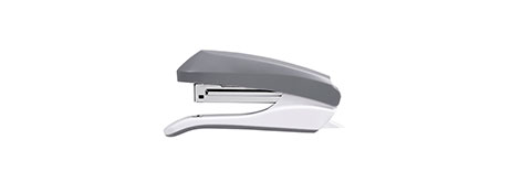 REXEL COMPACT GREY STAPLER WITH REMOVER - PERFECT FOR ON-THE-GO