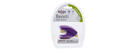 REXEL POCKET STAPLER FOR HOME & OFFICE FILING - COMPACT & PORTABLE