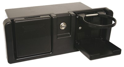 GENERIC COOLER BRAND PORTABLE COOLER WITH DUAL FOLD-OUT DRINK HOLDERS