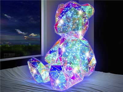 UNSPECIFIED MANUFACTURER DIY BEAR LANTERN KIT FOR TEEN BEDROOM DECOR