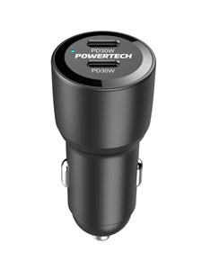 GENERIC/UNSPECIFIED MANUFACTURER DUAL USB-C CAR CHARGER ADAPTER FOR FAST DEVICE CHARGING