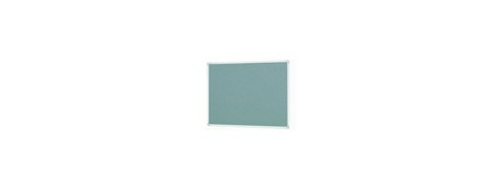 QUARTET DURABLE FELT BULLETIN BOARD 1200X900MM ALUMINIUM FRAME