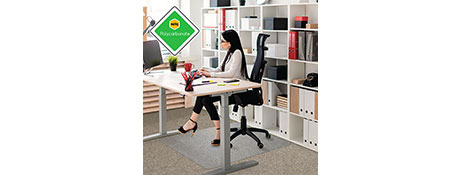 UNSPECIFIED MANUFACTURER (PREMIUM POLYCARBONATE) PREMIUM POLYCARBONATE CHAIR MAT FOR MEDIUM PILE CARPET