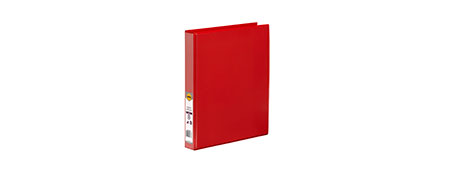 MARBIG DURABLE RED A4 INSERT BINDER - 200 PAGES