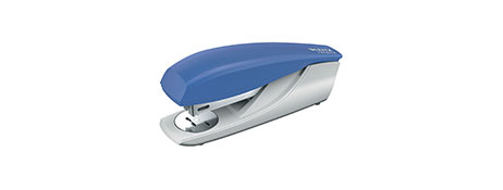 UNSPECIFIED MANUFACTURER PREMIUM BLUE RECYCLED PLASTIC STAPLER - 30 SHEET CAPACITY