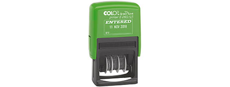COLOP GREEN LINE ECO-FRIENDLY SELF-INKING STAMP