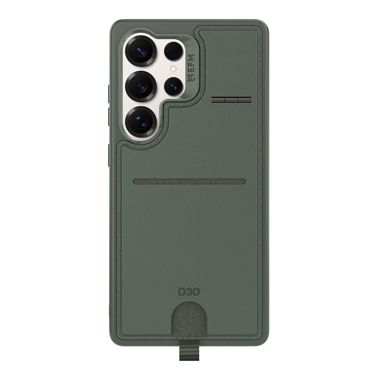 EFM BERLIN WALLET CASE D3O BIO FOR GALAXY S25 ULTRA - FOREST GREEN