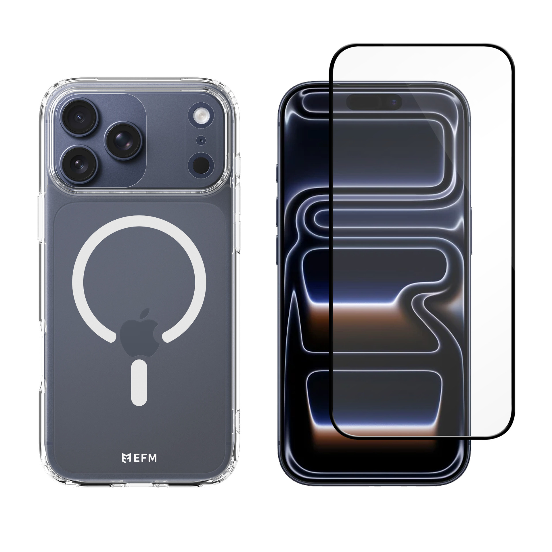 EFM 2-IN-1 IPHONE 17 PRO MAX CASE & SCREEN ARMOUR BUNDLE