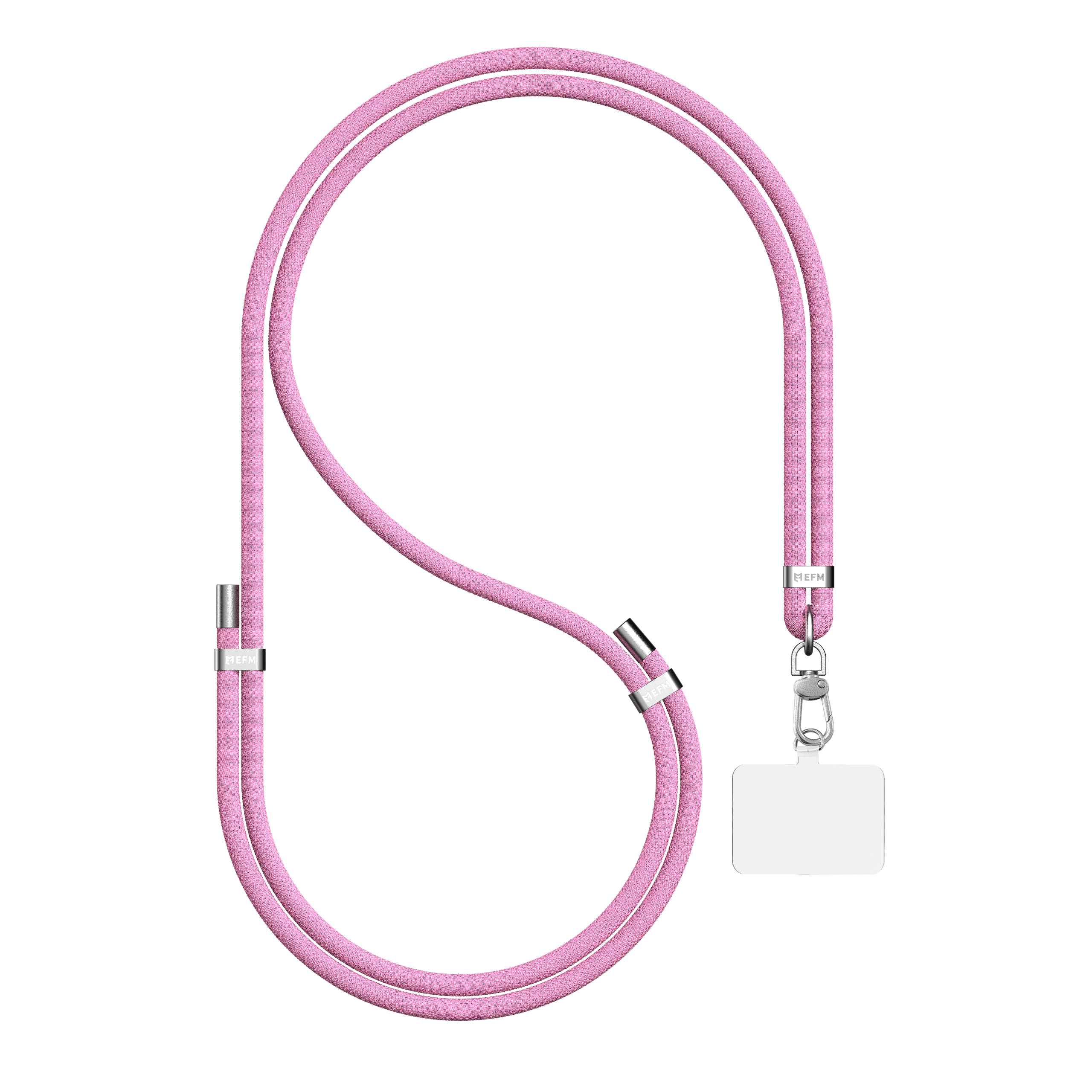 EFM SANTORINI DEVICE LANYARD IN BLUSH PINK FOR SECURITY