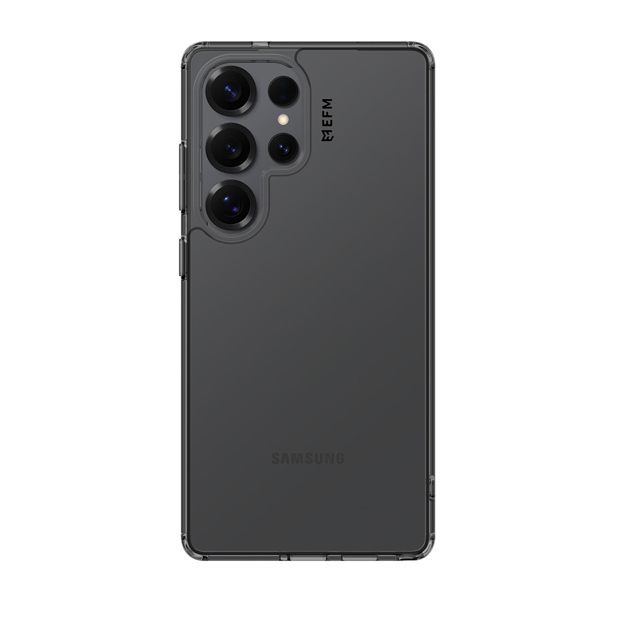 EFM ZURICH ARMOUR CASE FOR SAMSUNG S25 ULTRA - SMOKE BLACK