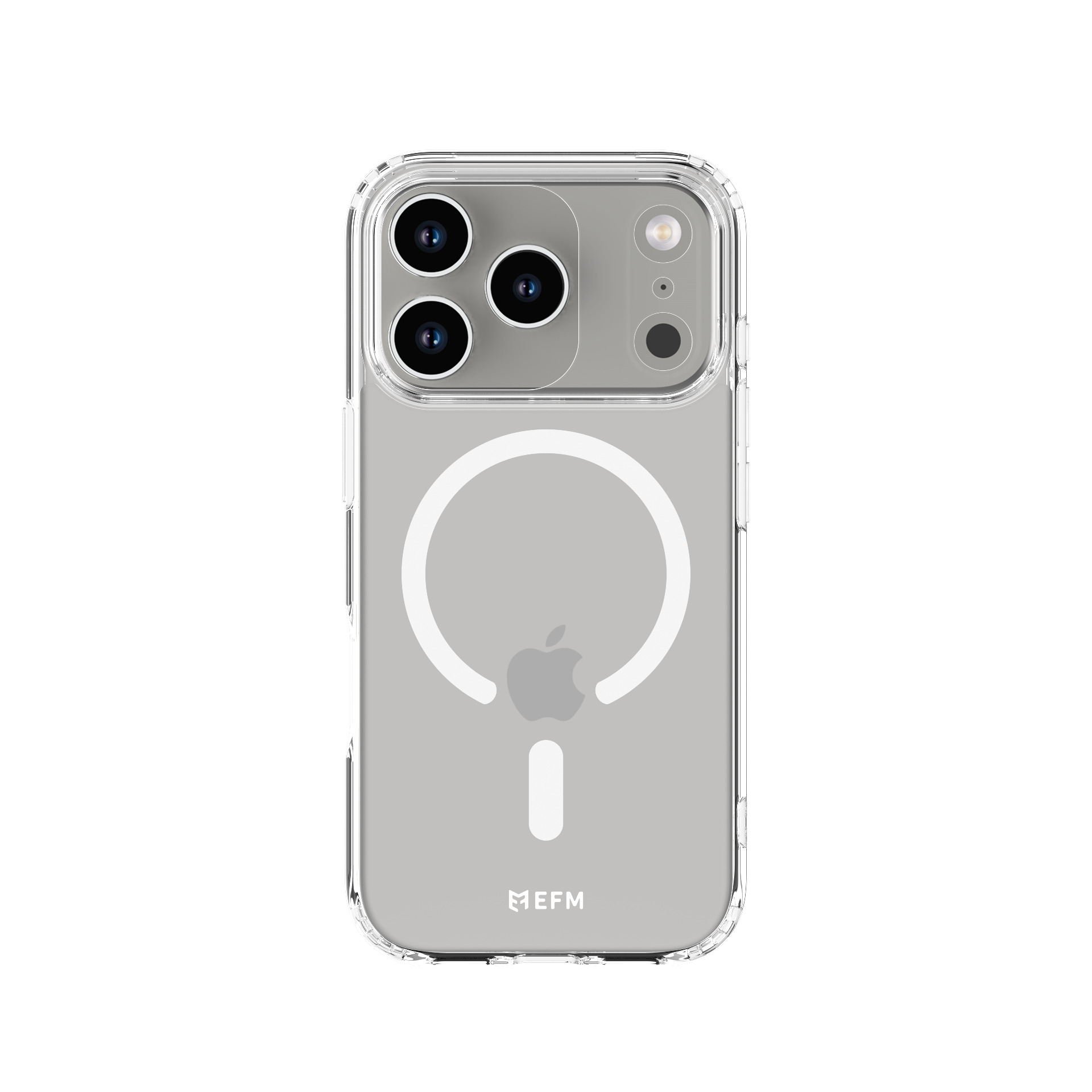 EFM ZURICH MAG CASE FOR IPHONE 17 PRO - CLEAR PROTECTION