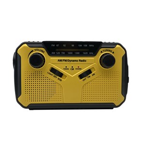 UNKNOWN MANUFACTURER EMERGENCY AM/FM RADIO WITH SOS ALARM & LED TORCH